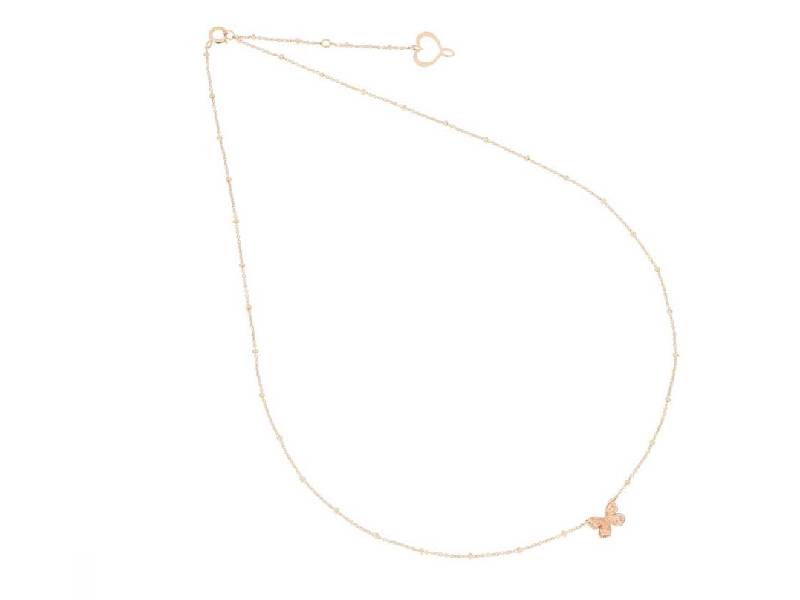 PAPILLON ROSE GOLD NECKLACE AURUM MAMAN ET SOPHIE GCPAP